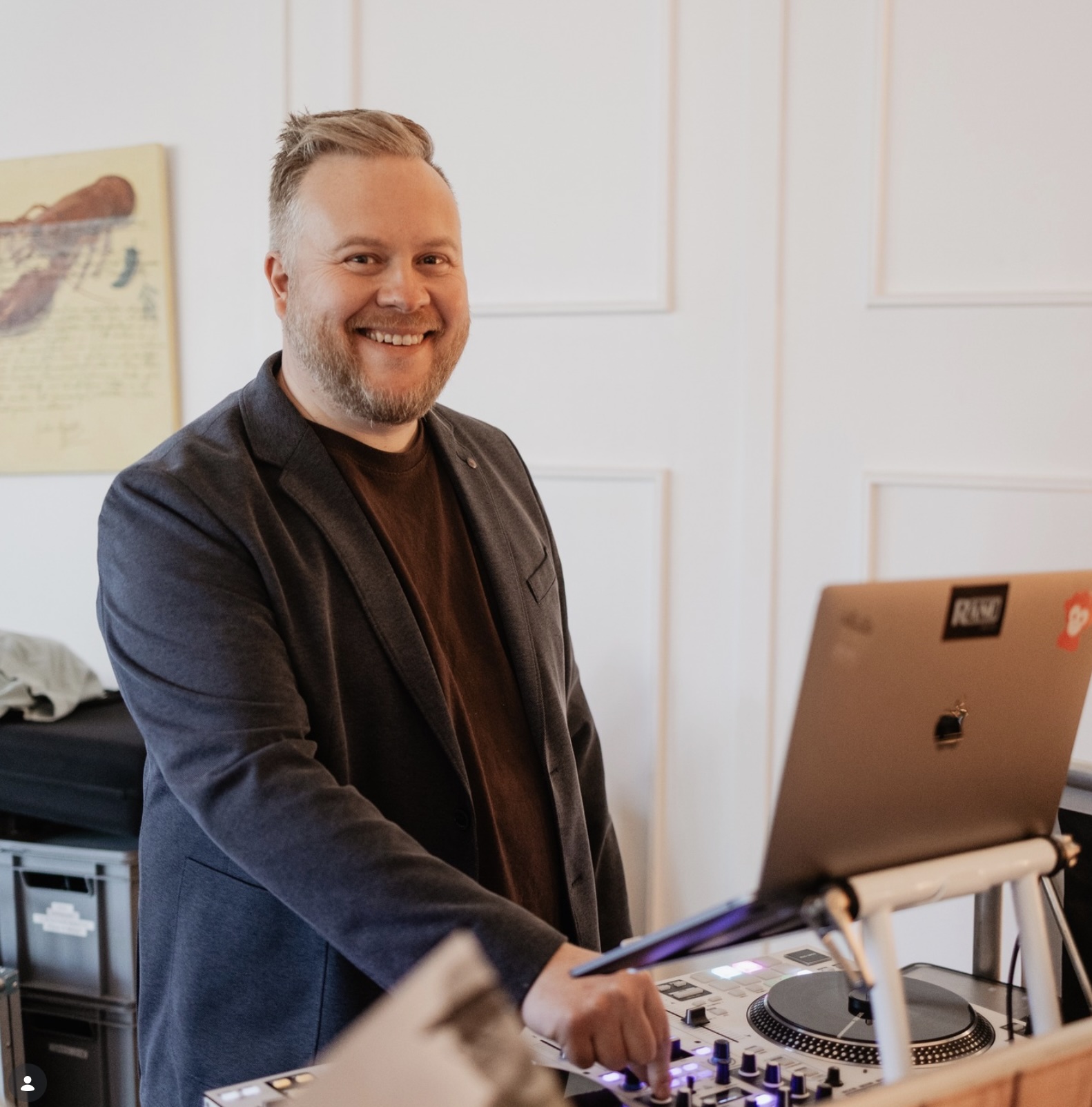 DJ Lauschgift – Markus Jankowski am DJ-Pult